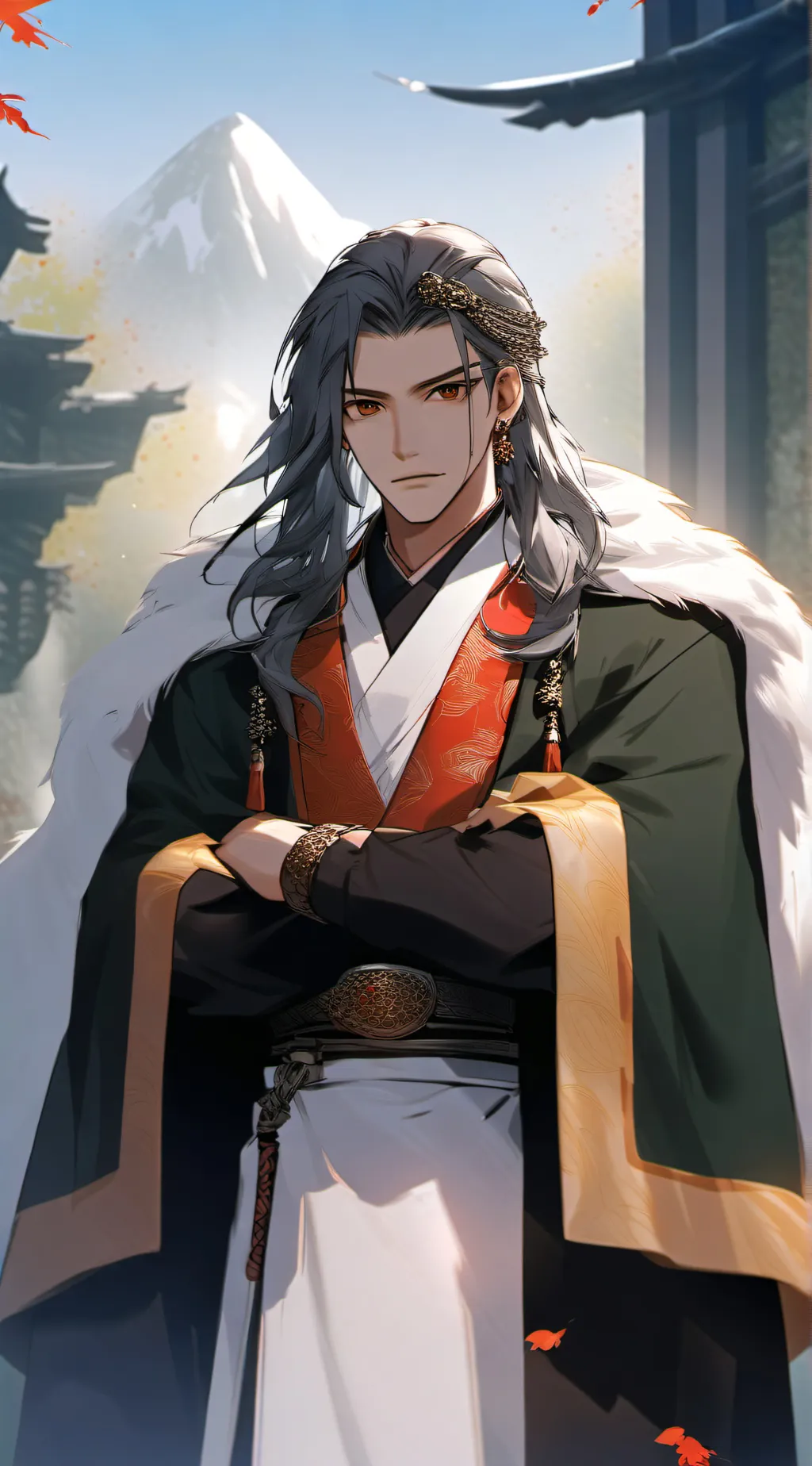 ai character: King Hakan background