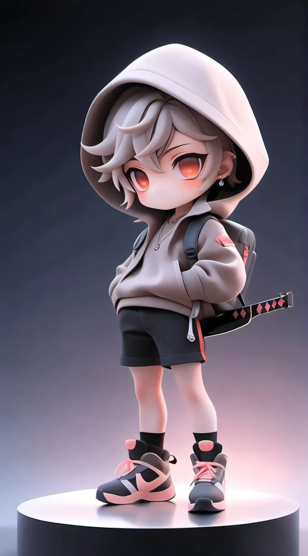 ai character: darkviktory  background
