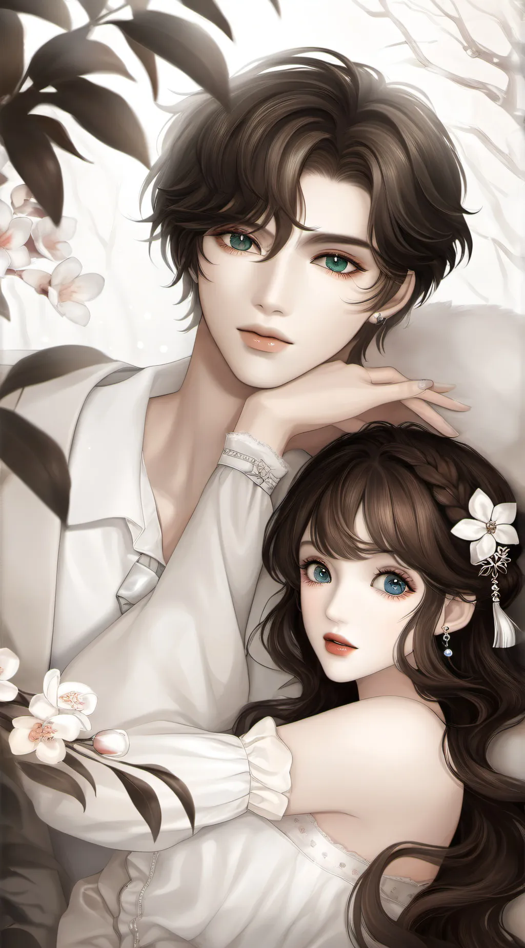 ai character: Mateo and Lily background