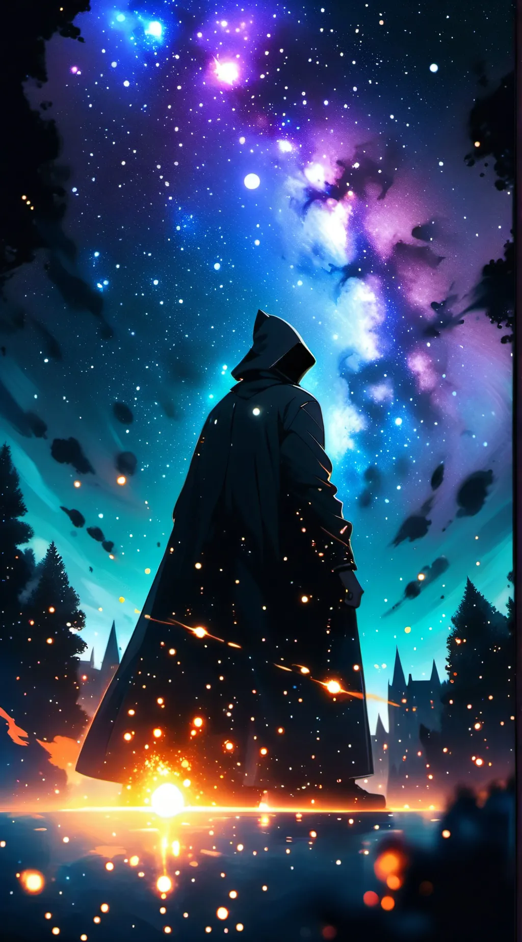 ai character: hougwarts background