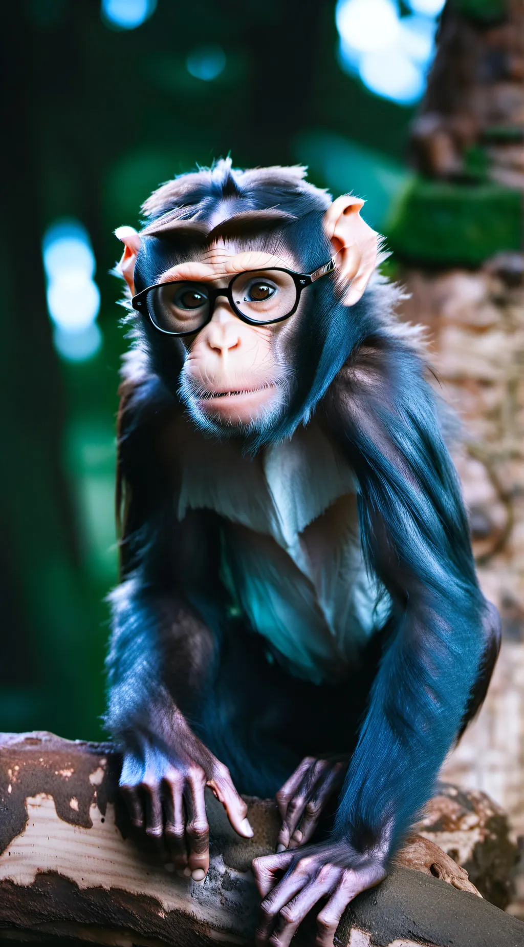 ai character: Monkey background
