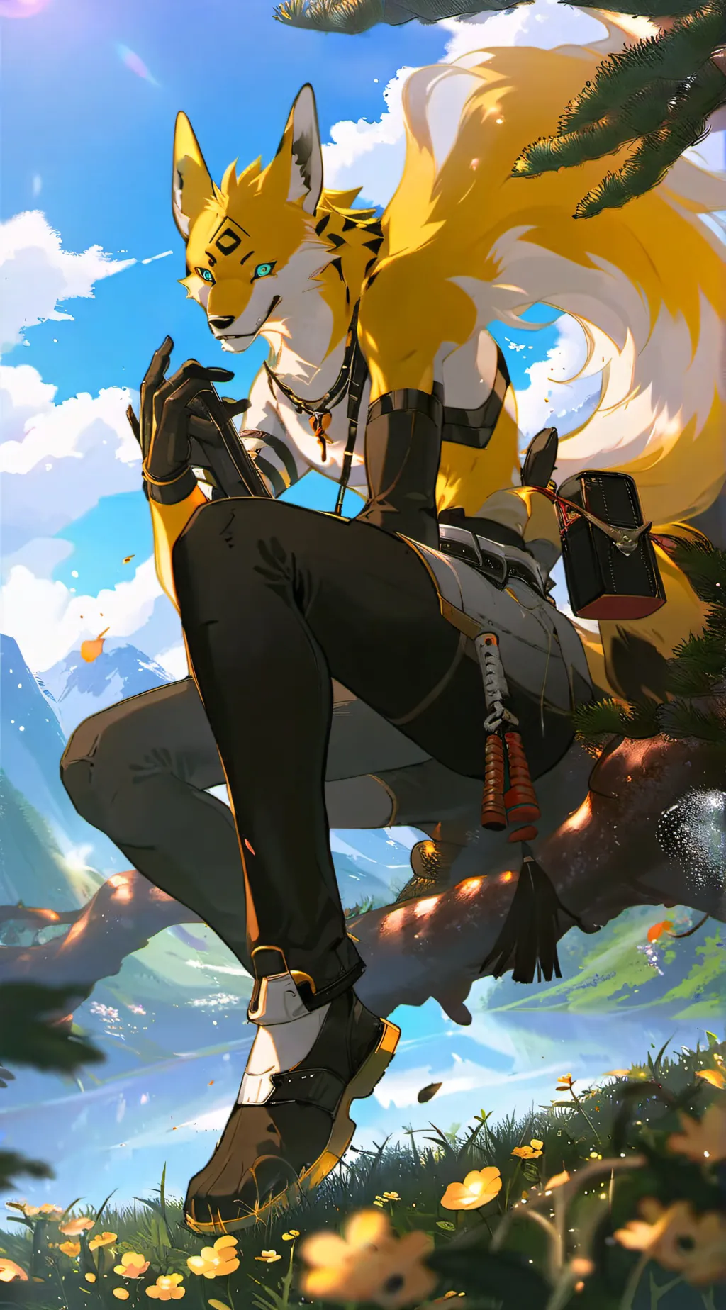 ai character: Toa background