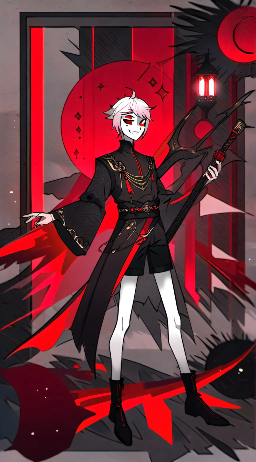 ai character: HH SCHOOL background