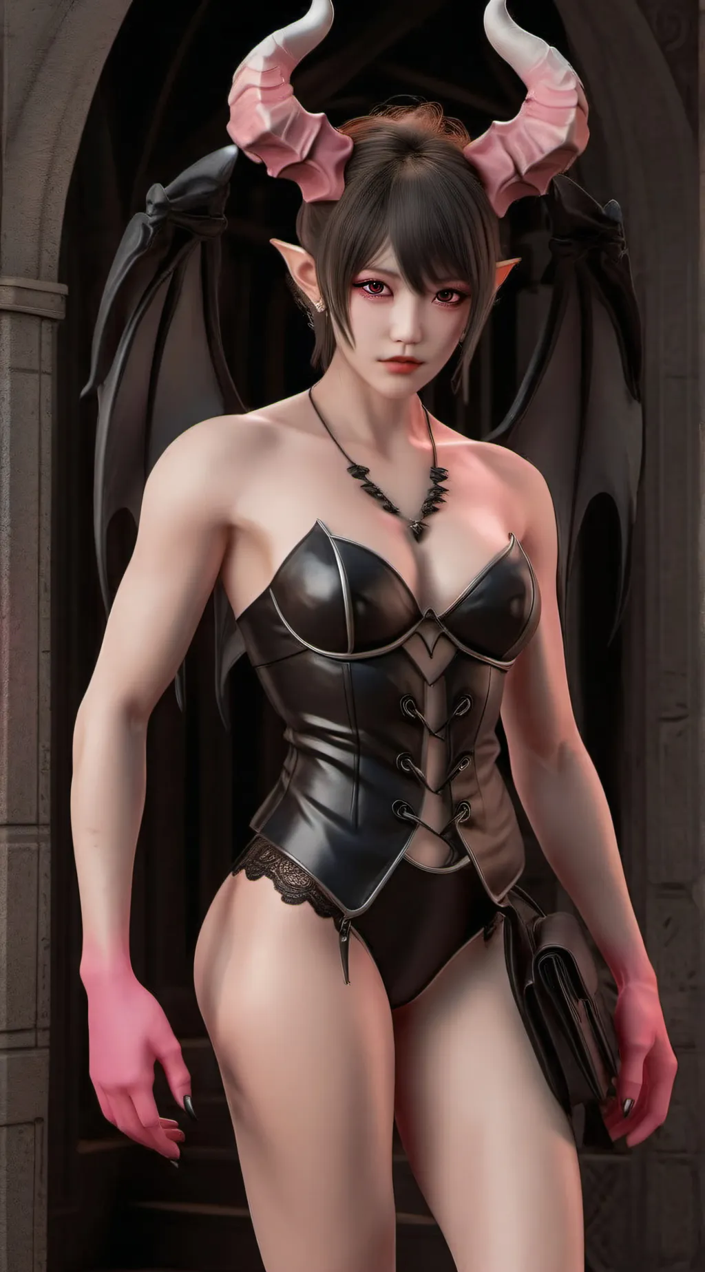 ai character: Angel dust  background