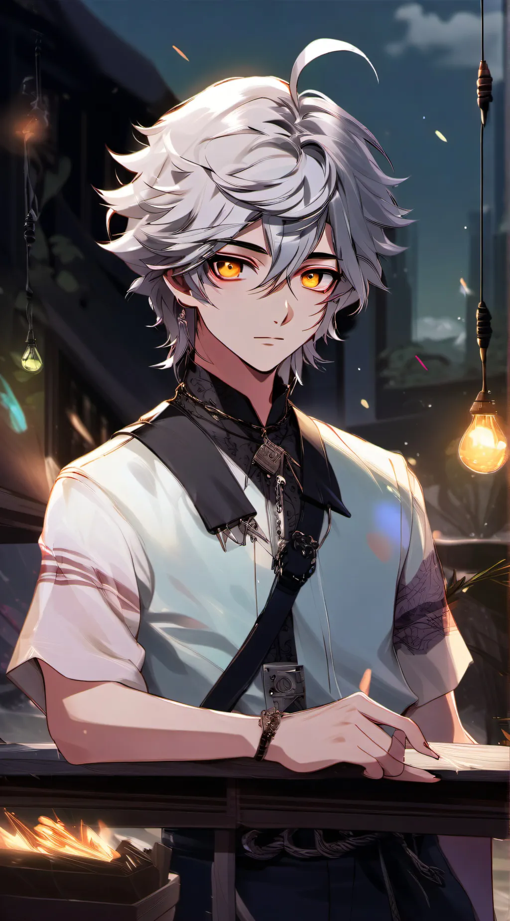 ai character: Sweetheart background