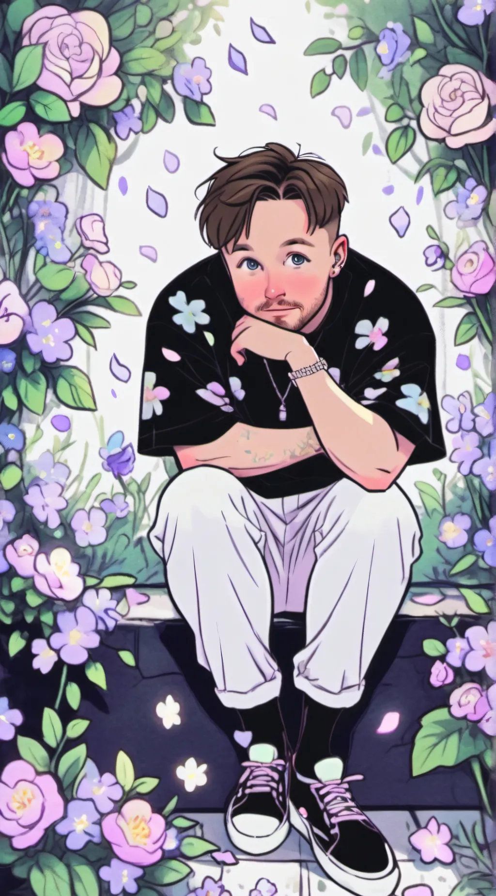 ai character: DADDY  background