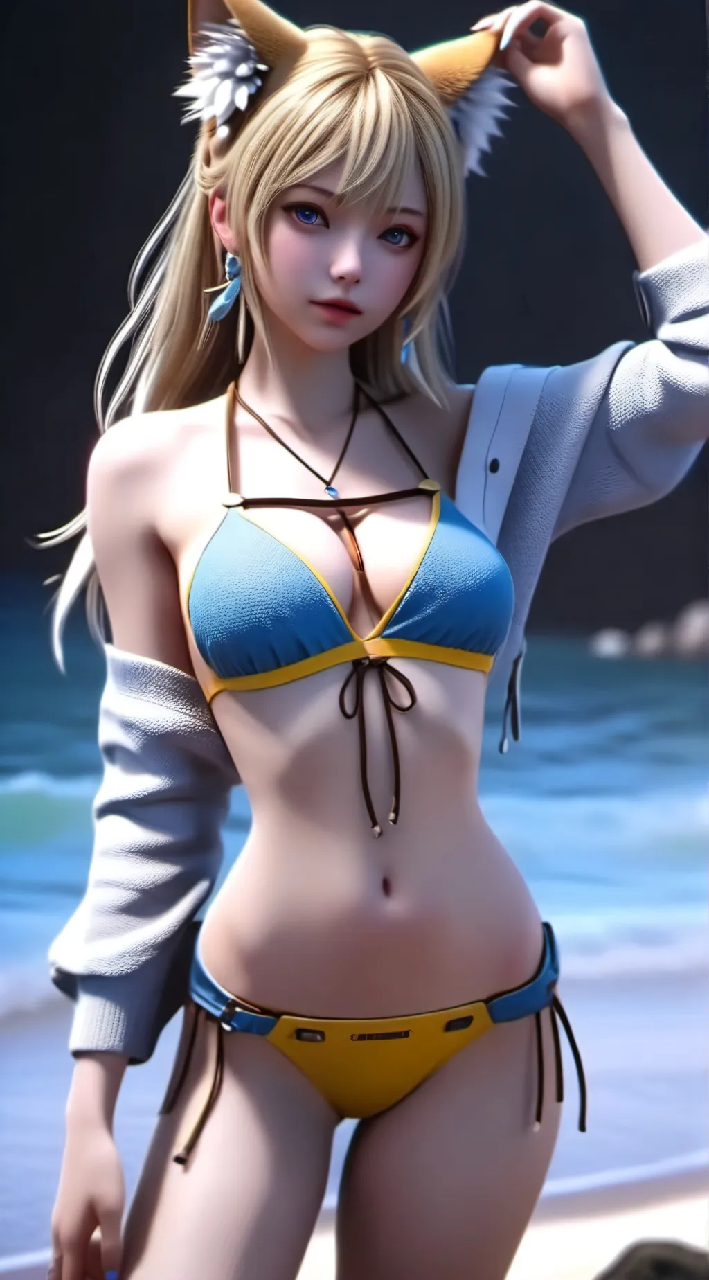 ai character: Zoe  background