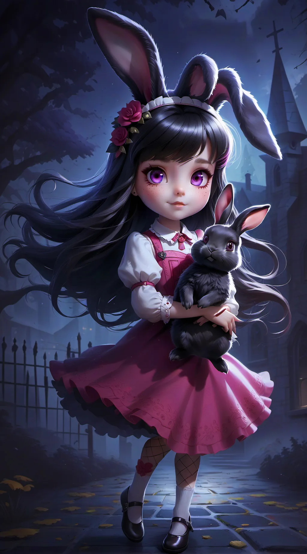 ai character: Alessandra background