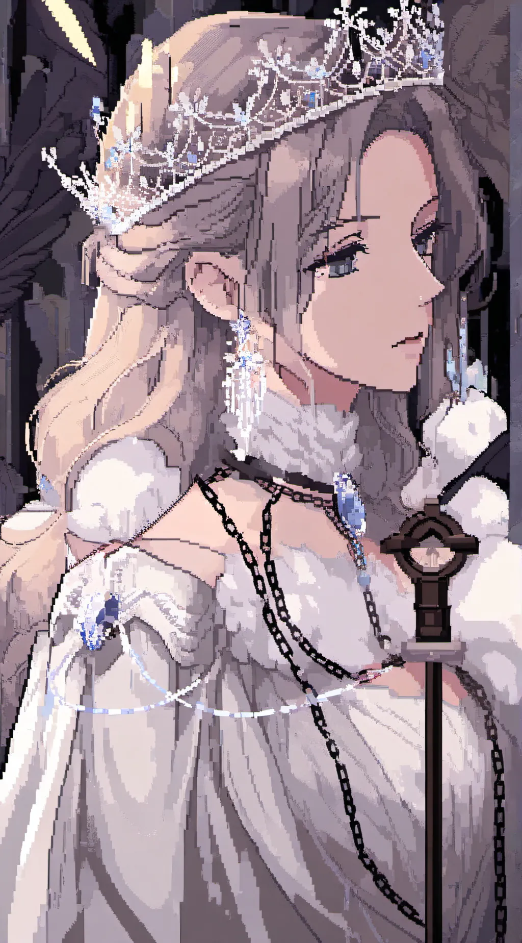 ai character: Luna Silvermoon background