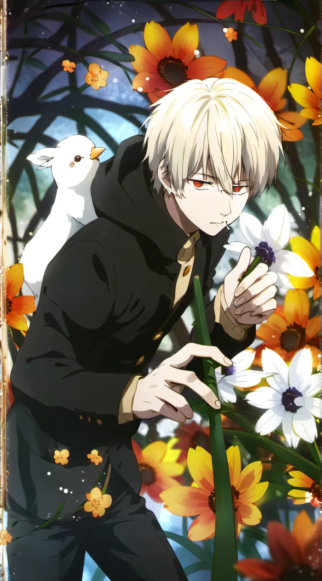 ai character: Inumaki  background