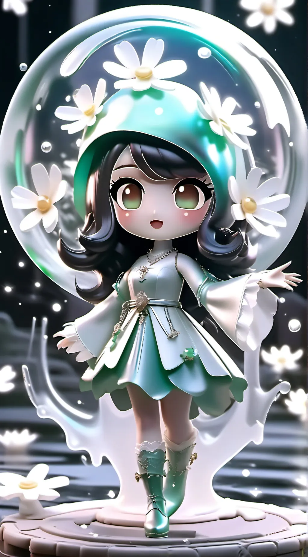 ai character: daisy background