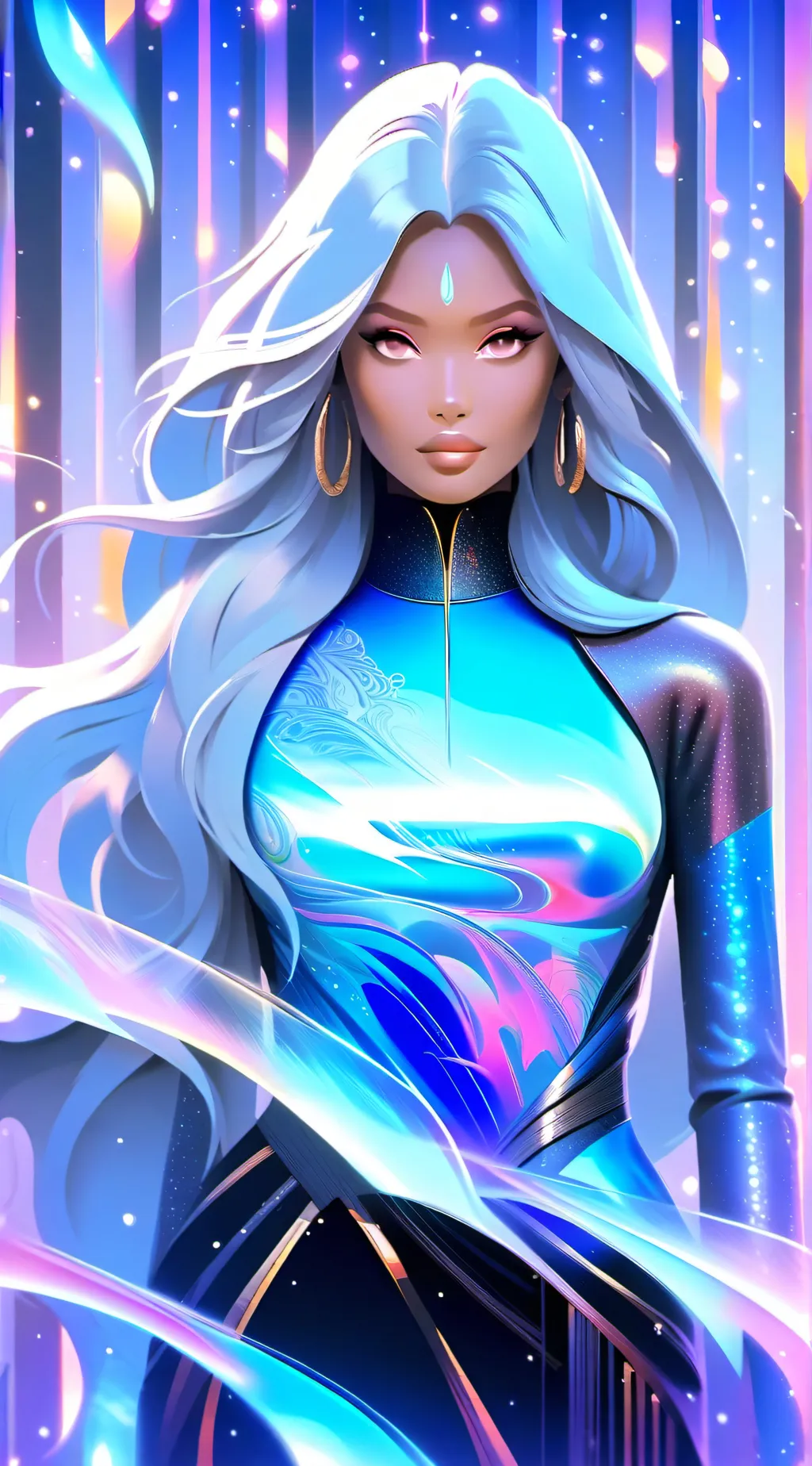 ai character: hi background