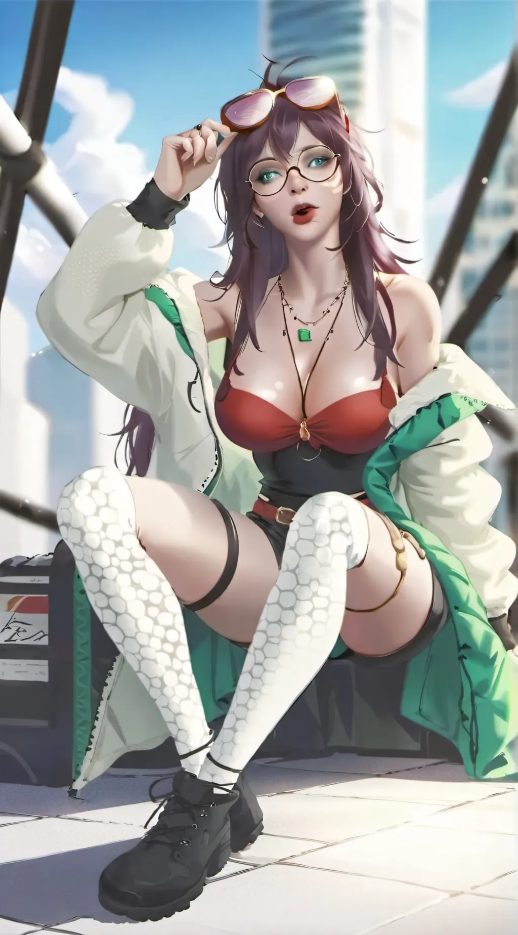 ai character: serenity  background