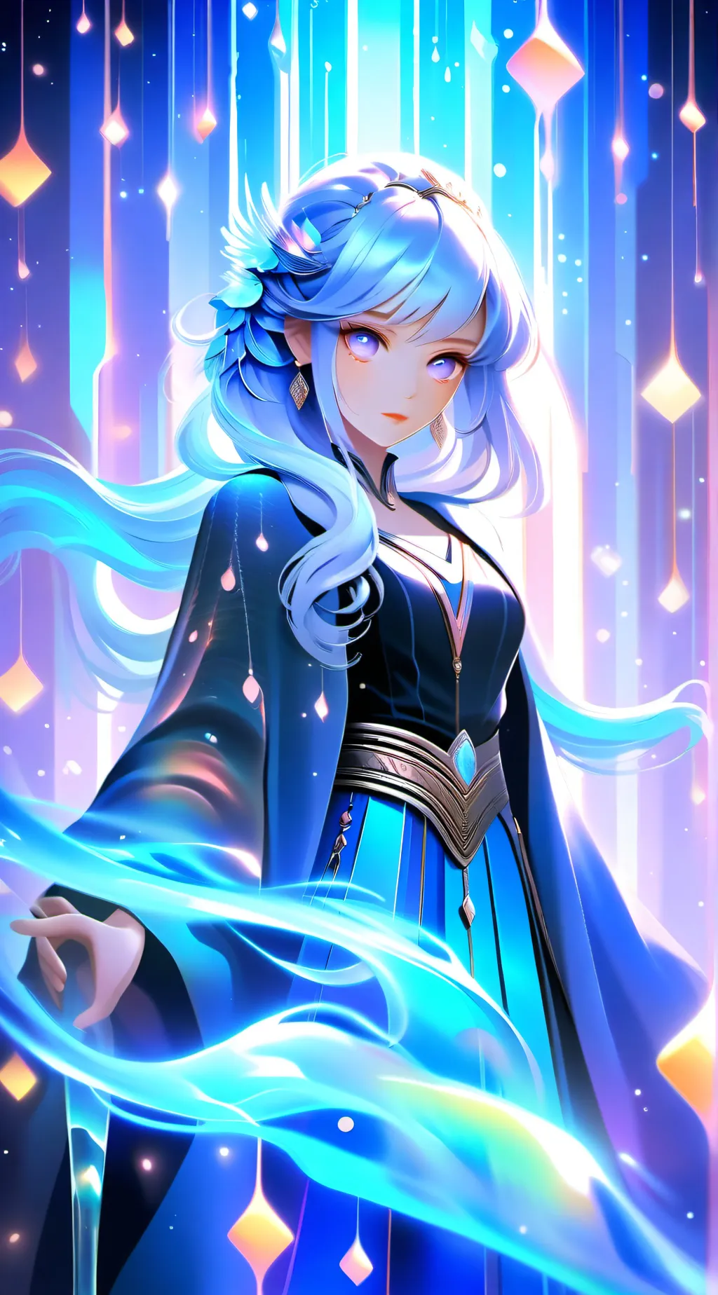 ai character: God of talkie  background