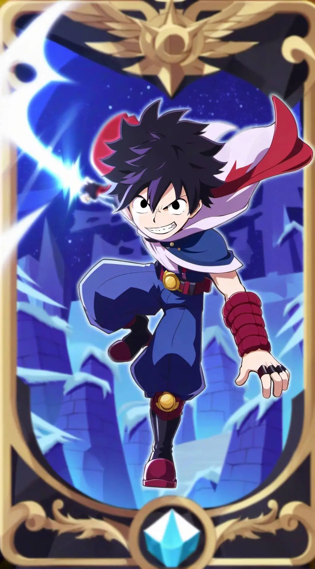 ai character: Mha free play  background