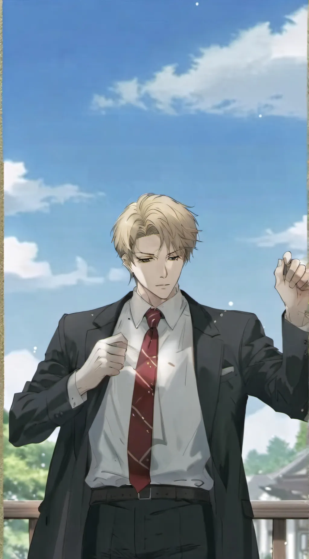 ai character: loid forger background