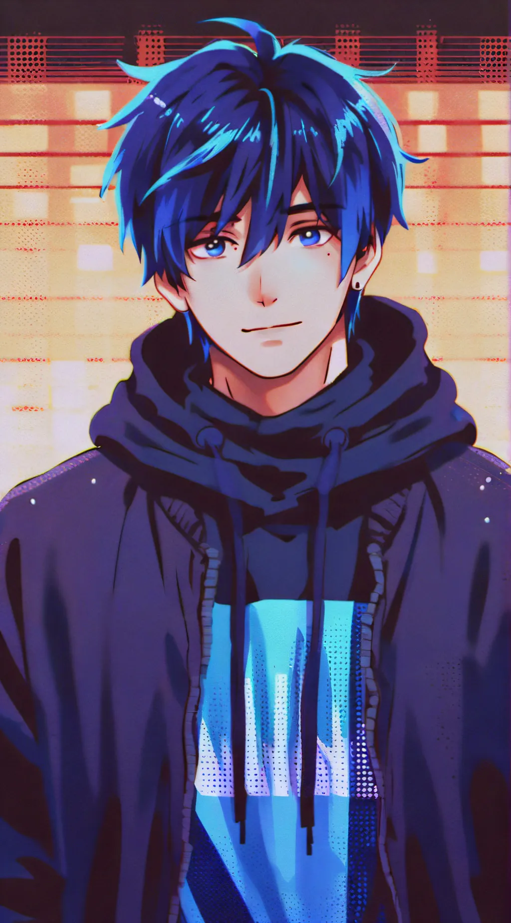 ai character: Sebastian  background