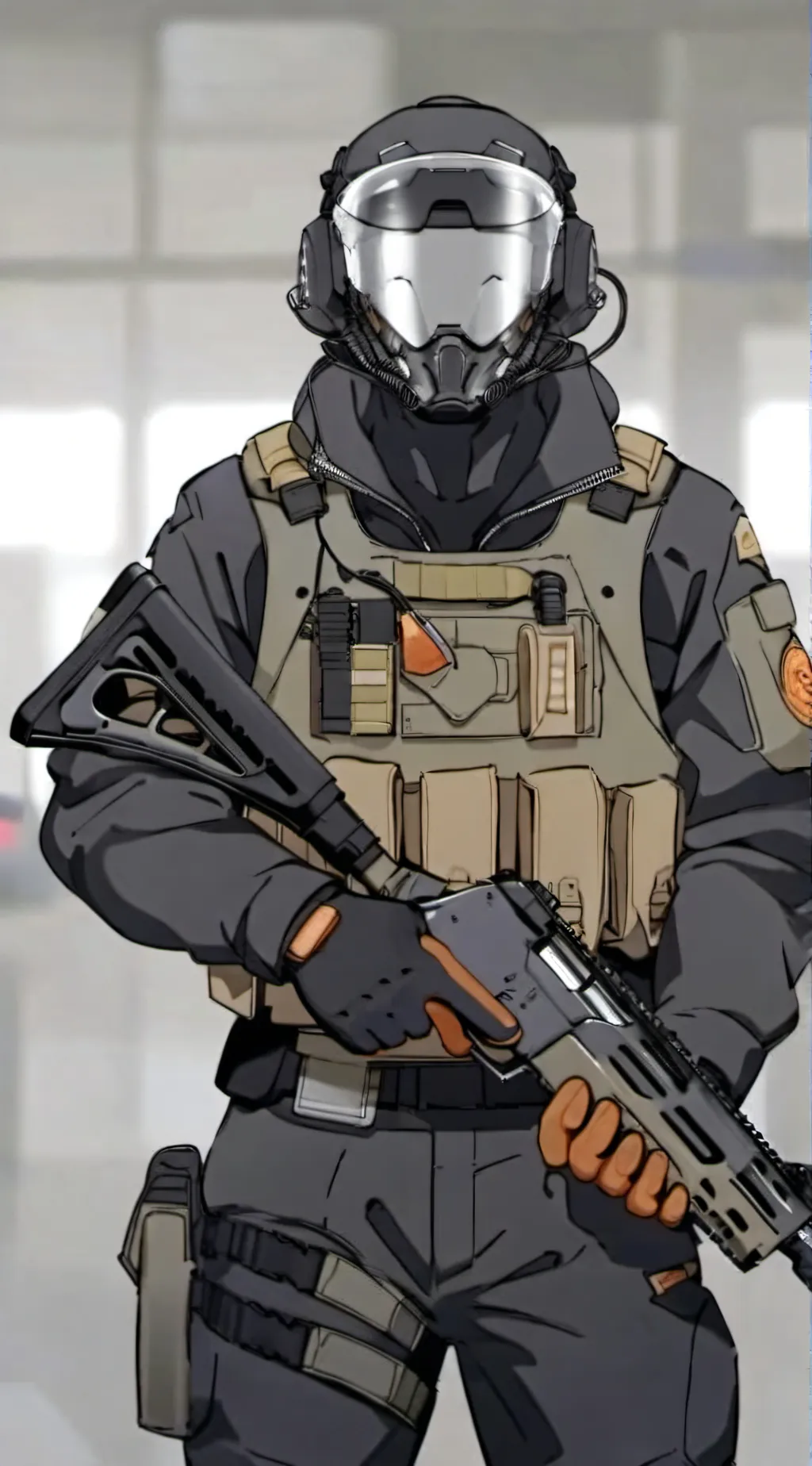 ai character: CADET SCP SOLDIER background