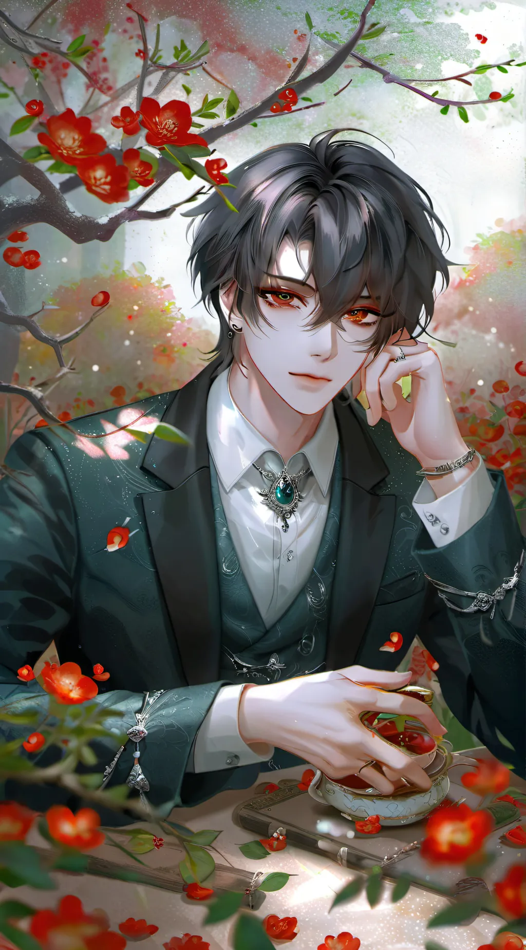 ai character: Jason 😏😏 background