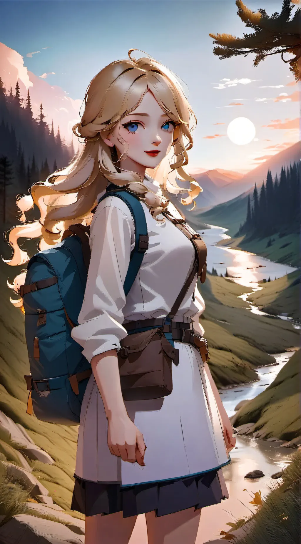 ai character: Amelia background
