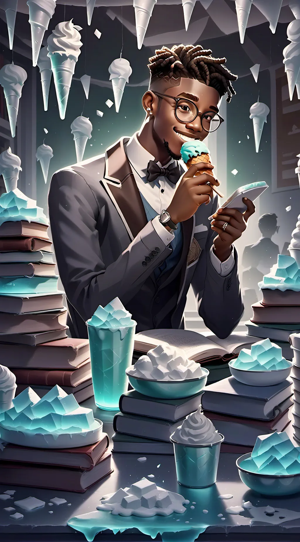 ai character: Thomas  background