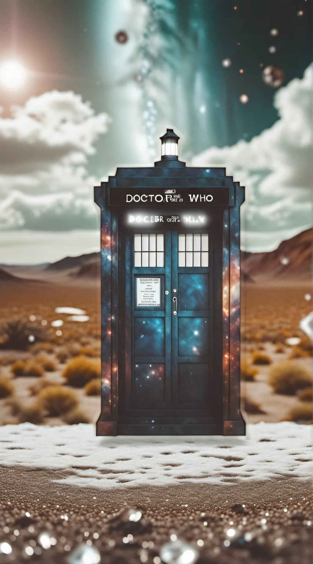 ai character: Doctor Who background