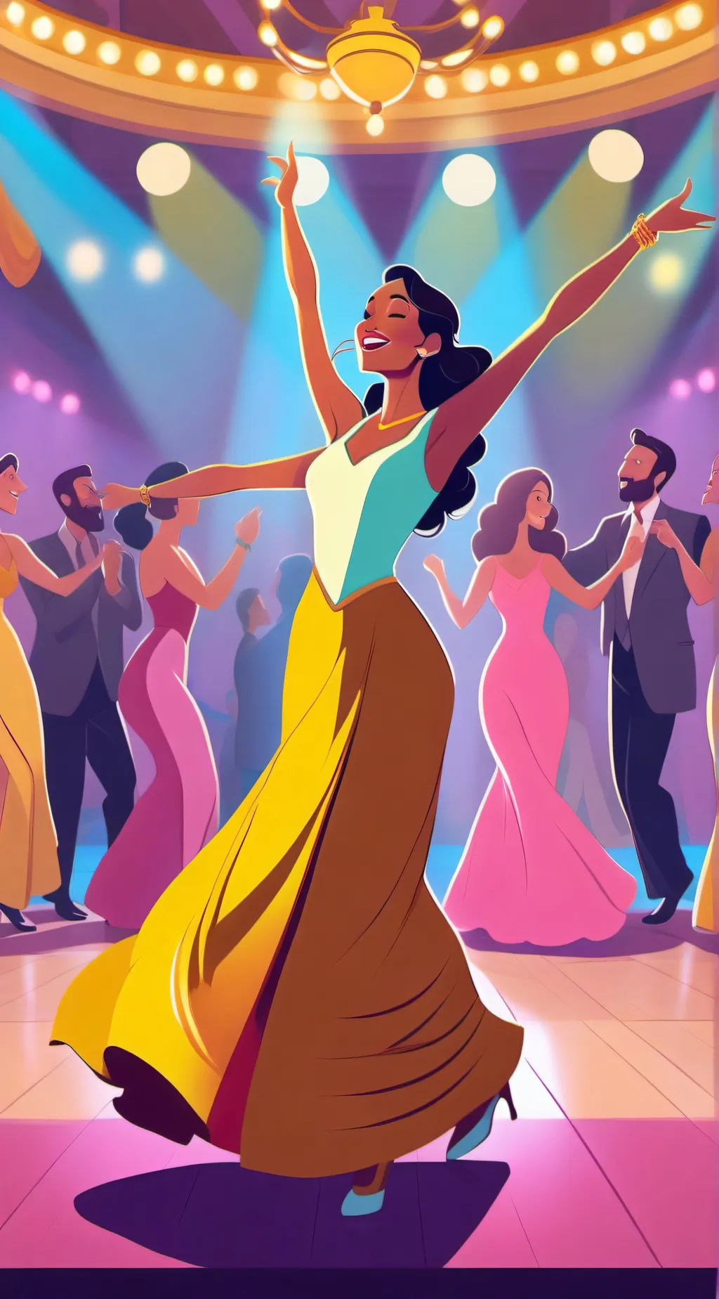 ai character: Club background