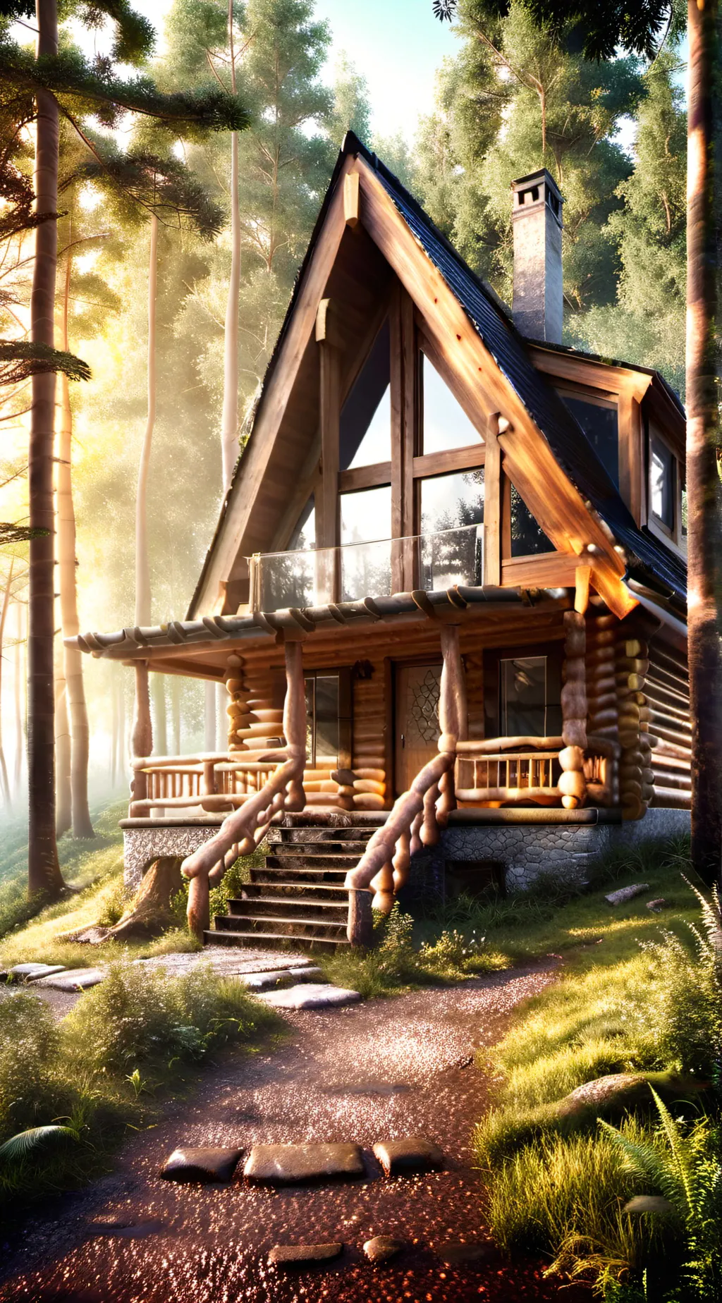 ai character: Camping background