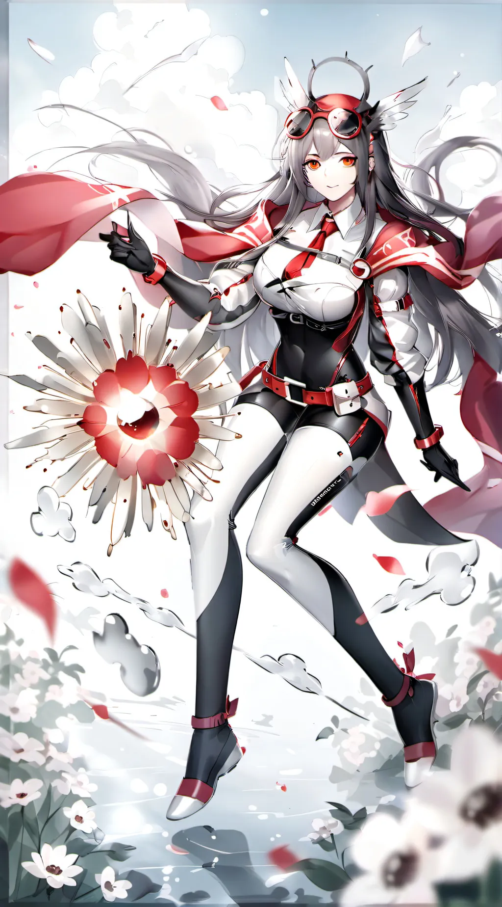 ai character: scarlet  background