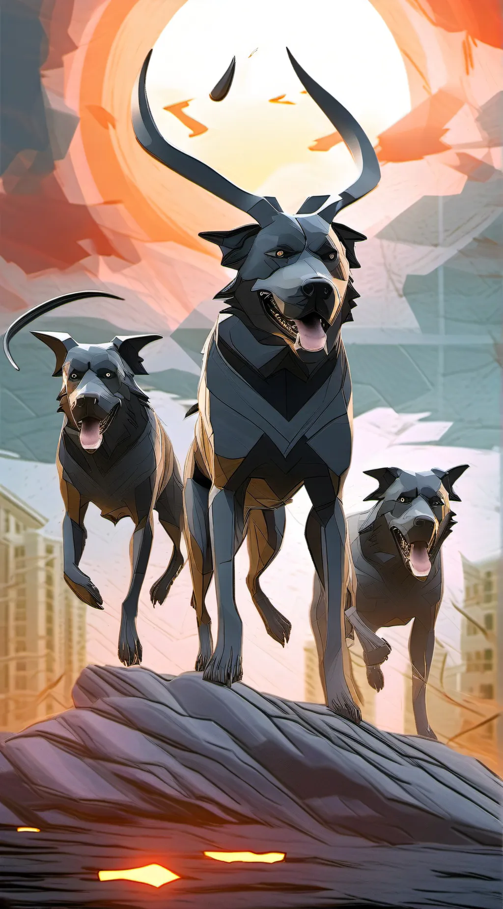 ai character: Cerberus  background