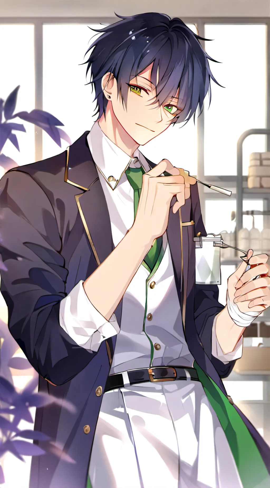 ai character: Ethan background