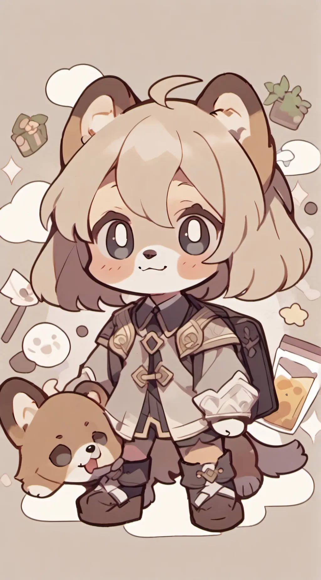 ai character: Dogday background