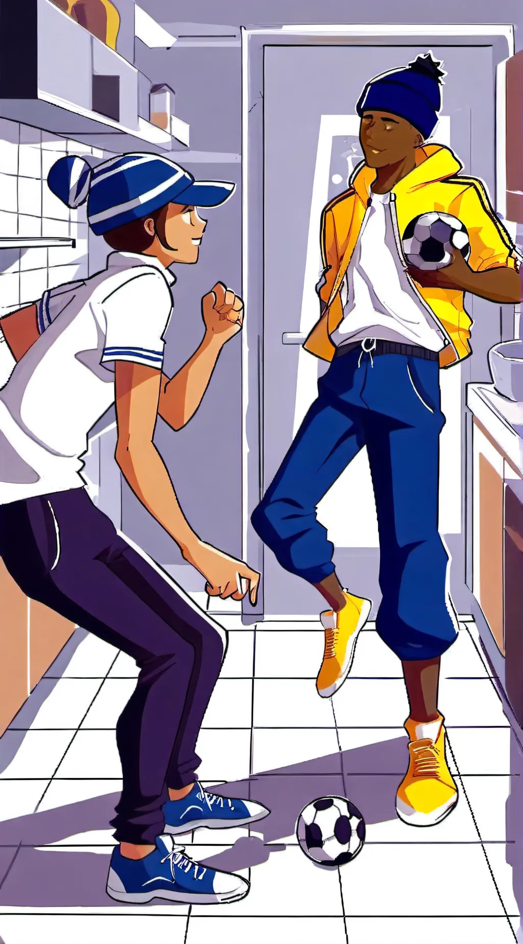 ai character: max pro in hh background