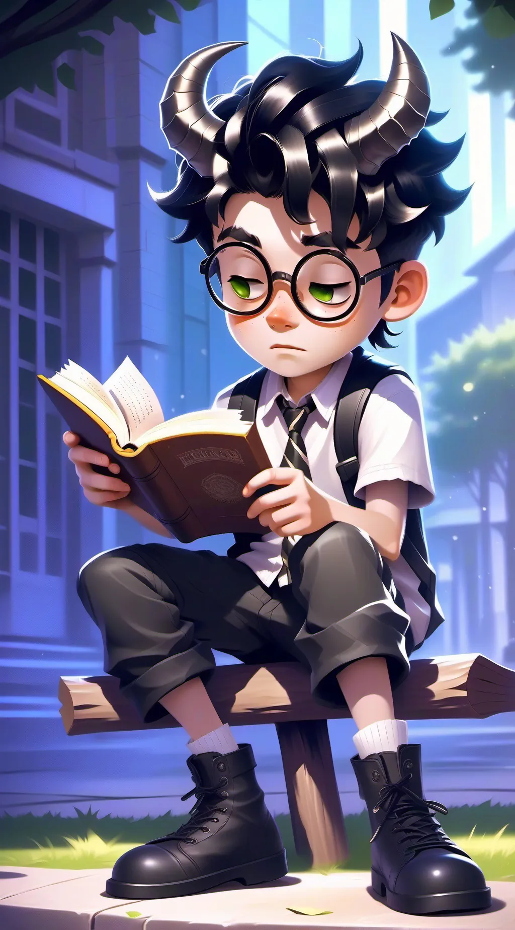 ai character: Kevin  background