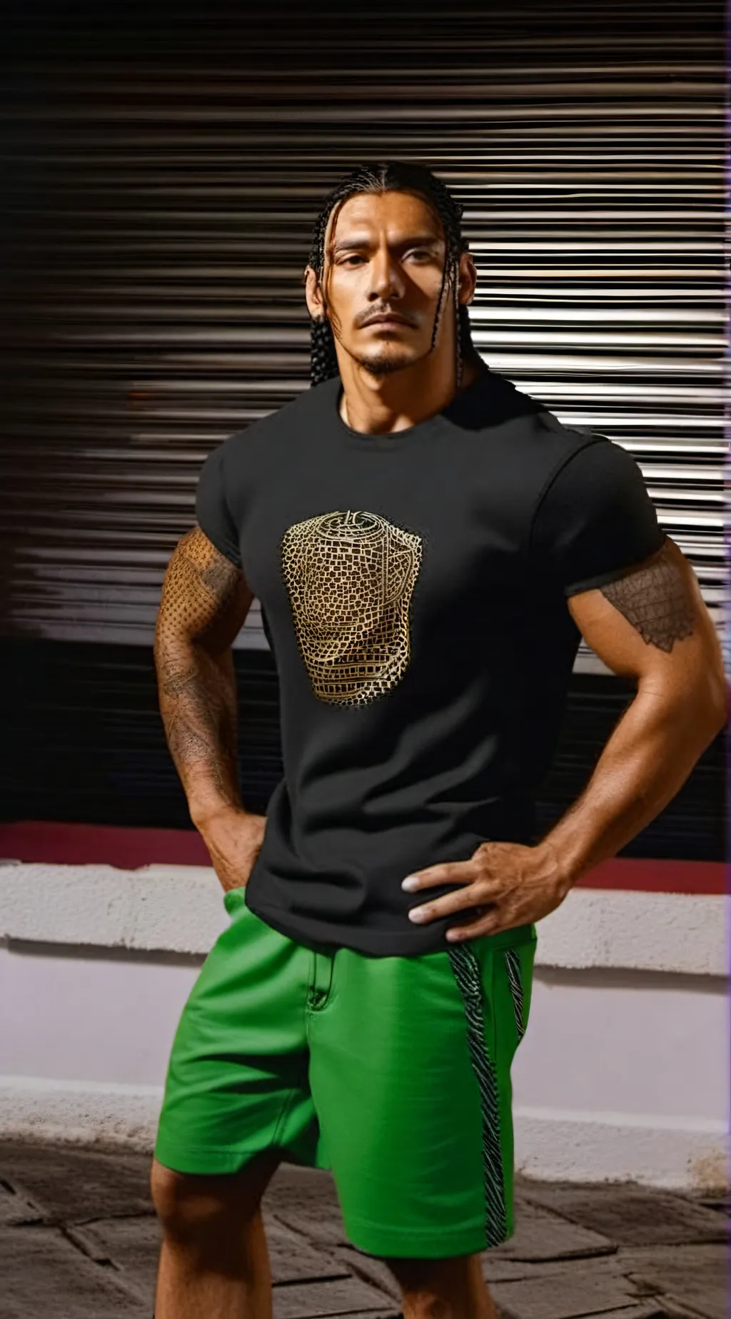 ai character: Bronco Nima background