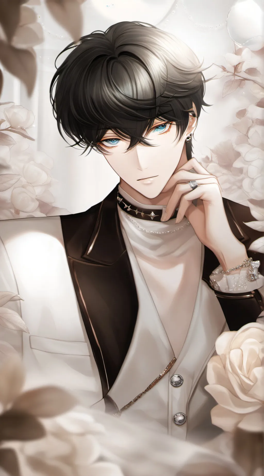 ai character: leon background