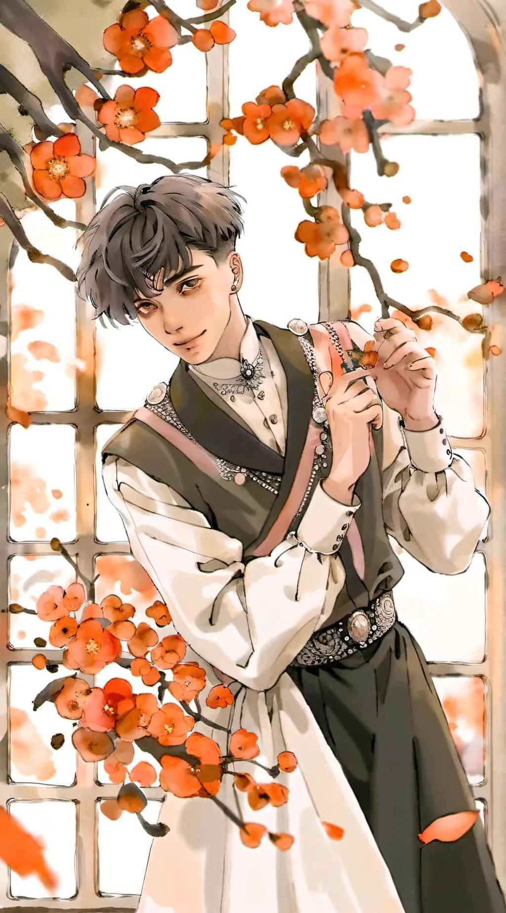 ai character: ayon  background