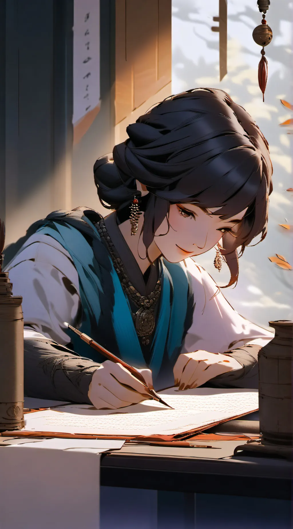 ai character: Jade background
