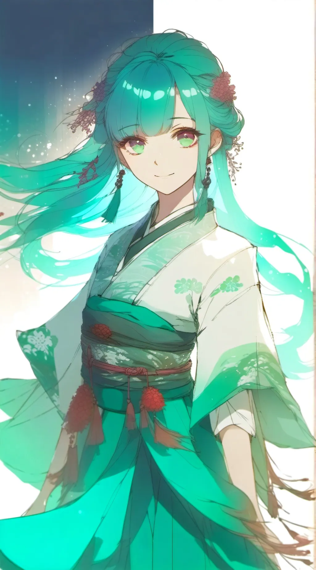 ai character: 青衣 background