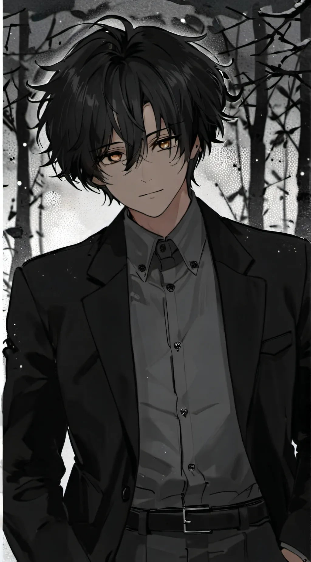 ai character: Minjun background