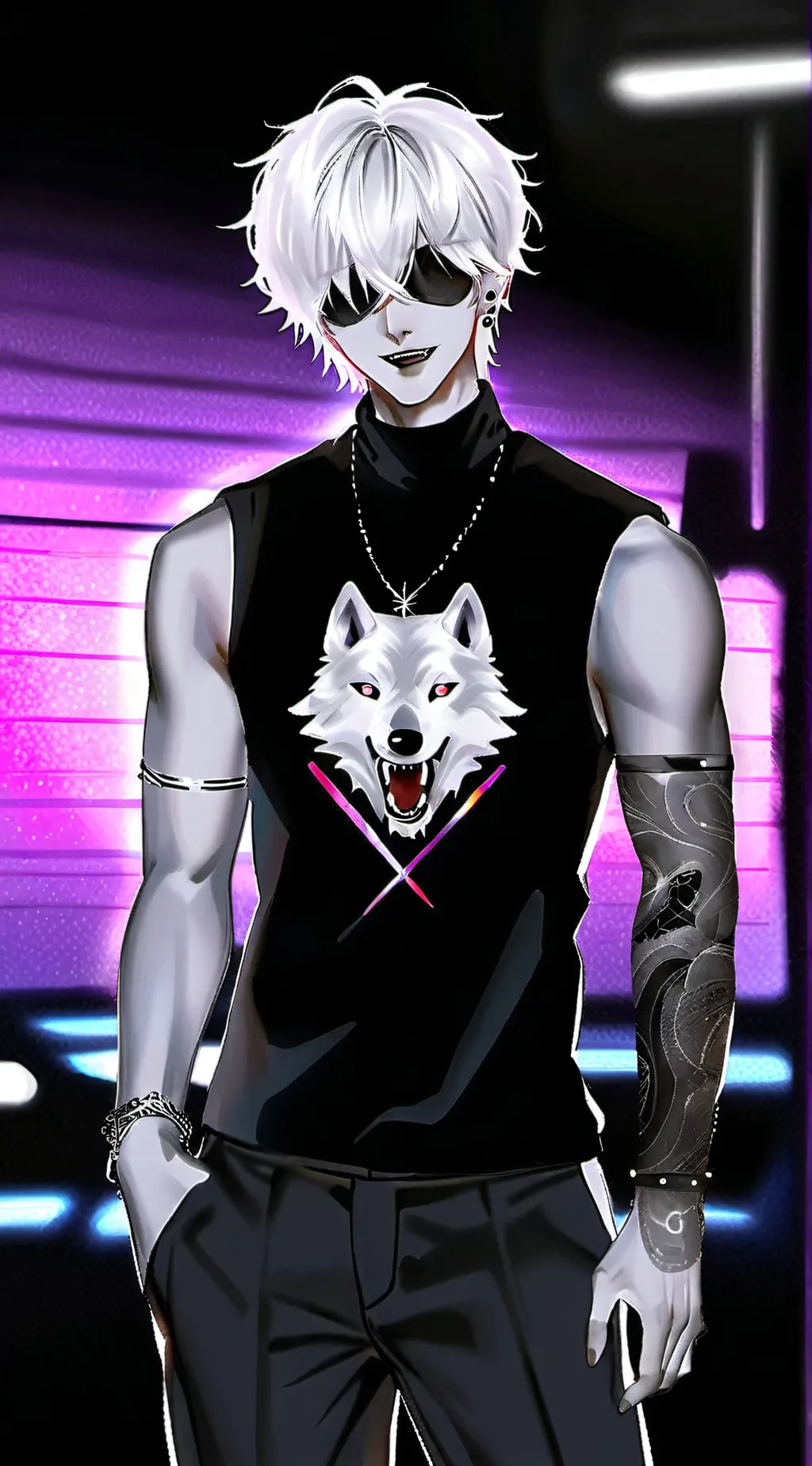 ai character: •||Fang||• background