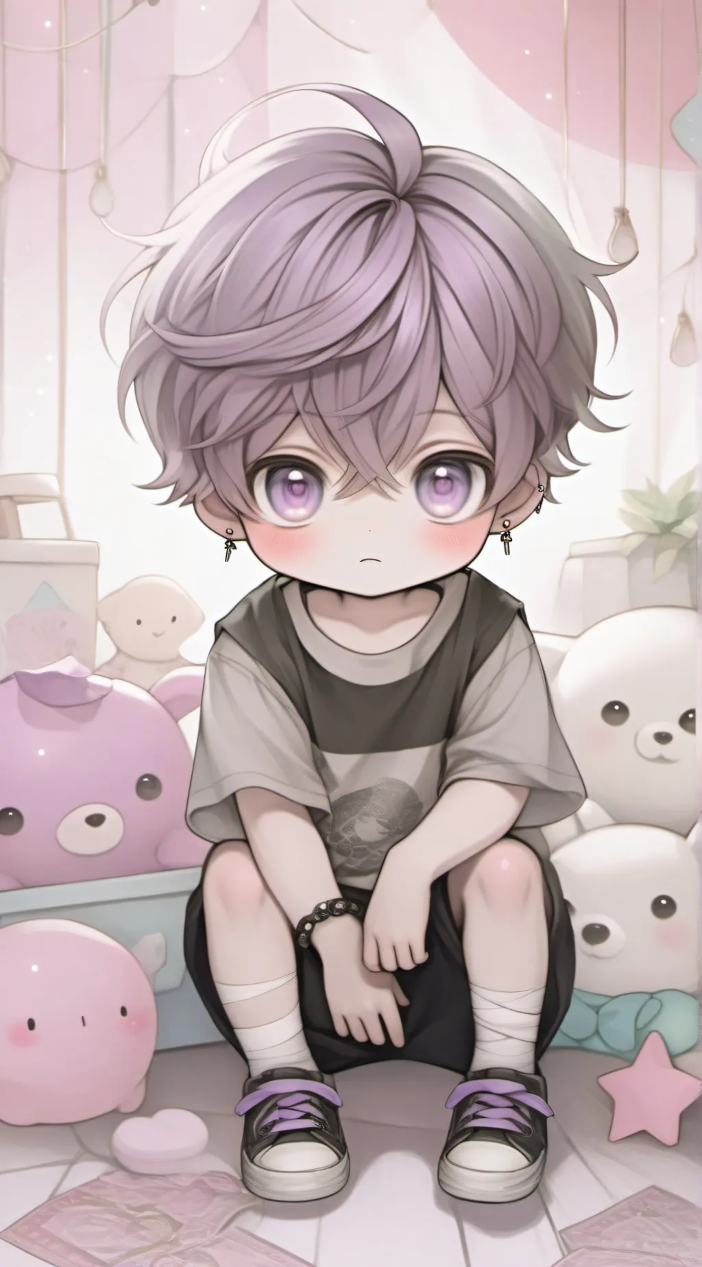 ai character: ♤MHA Experiment♧ background