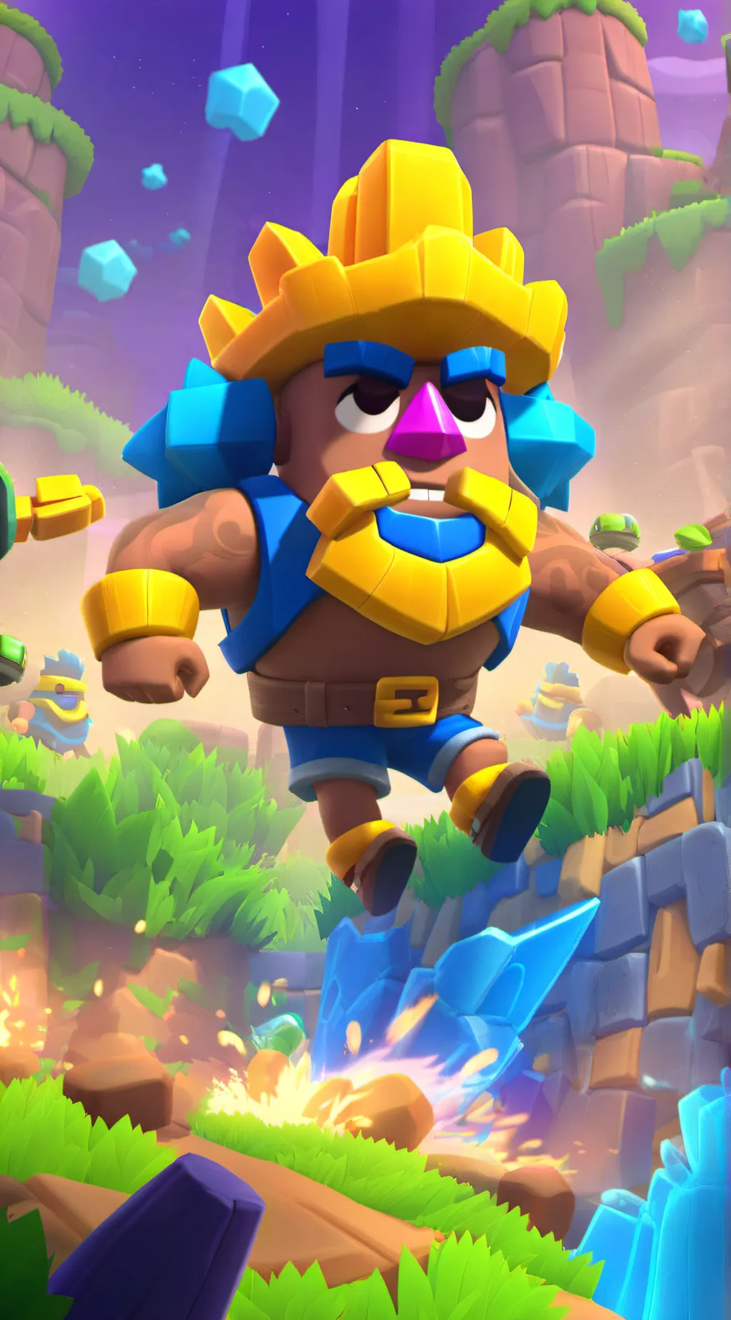 ai character: spike background