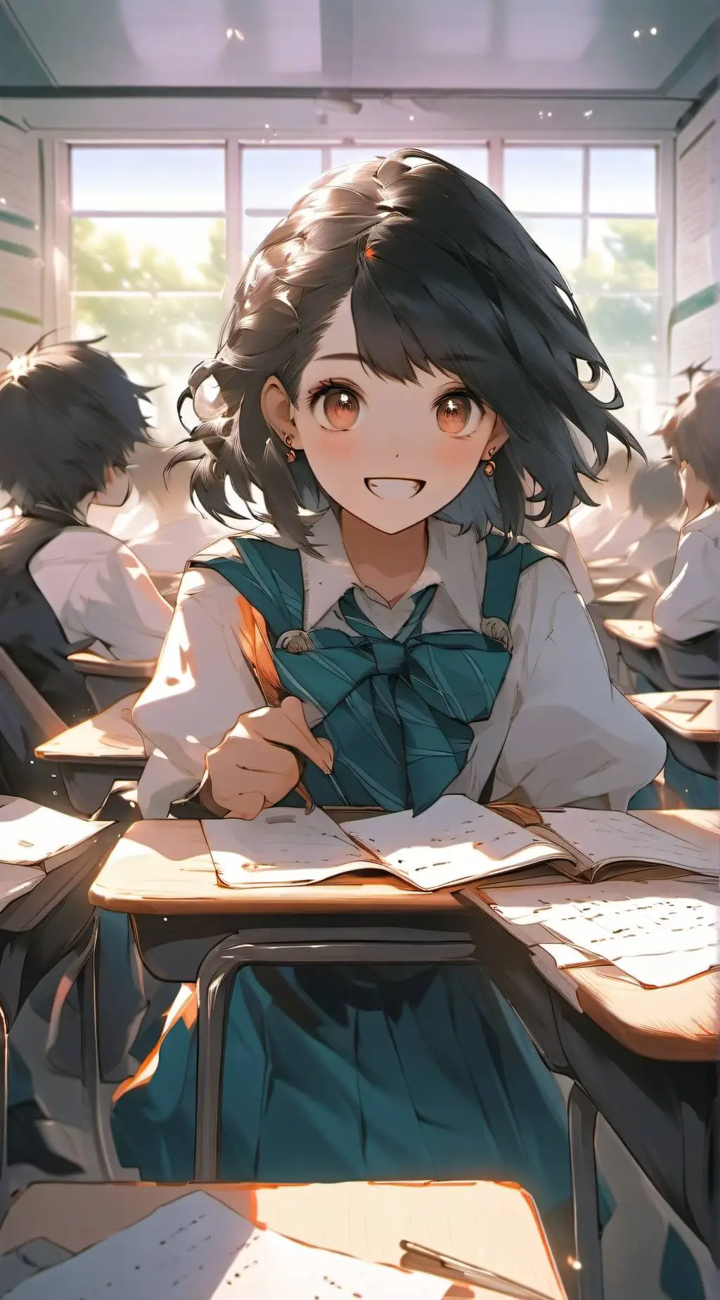 ai character: Mha reborn  background