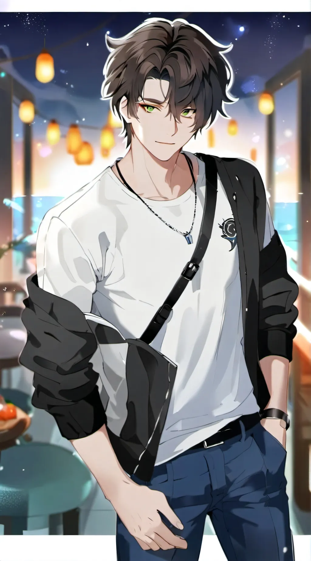 ai character: Axel background