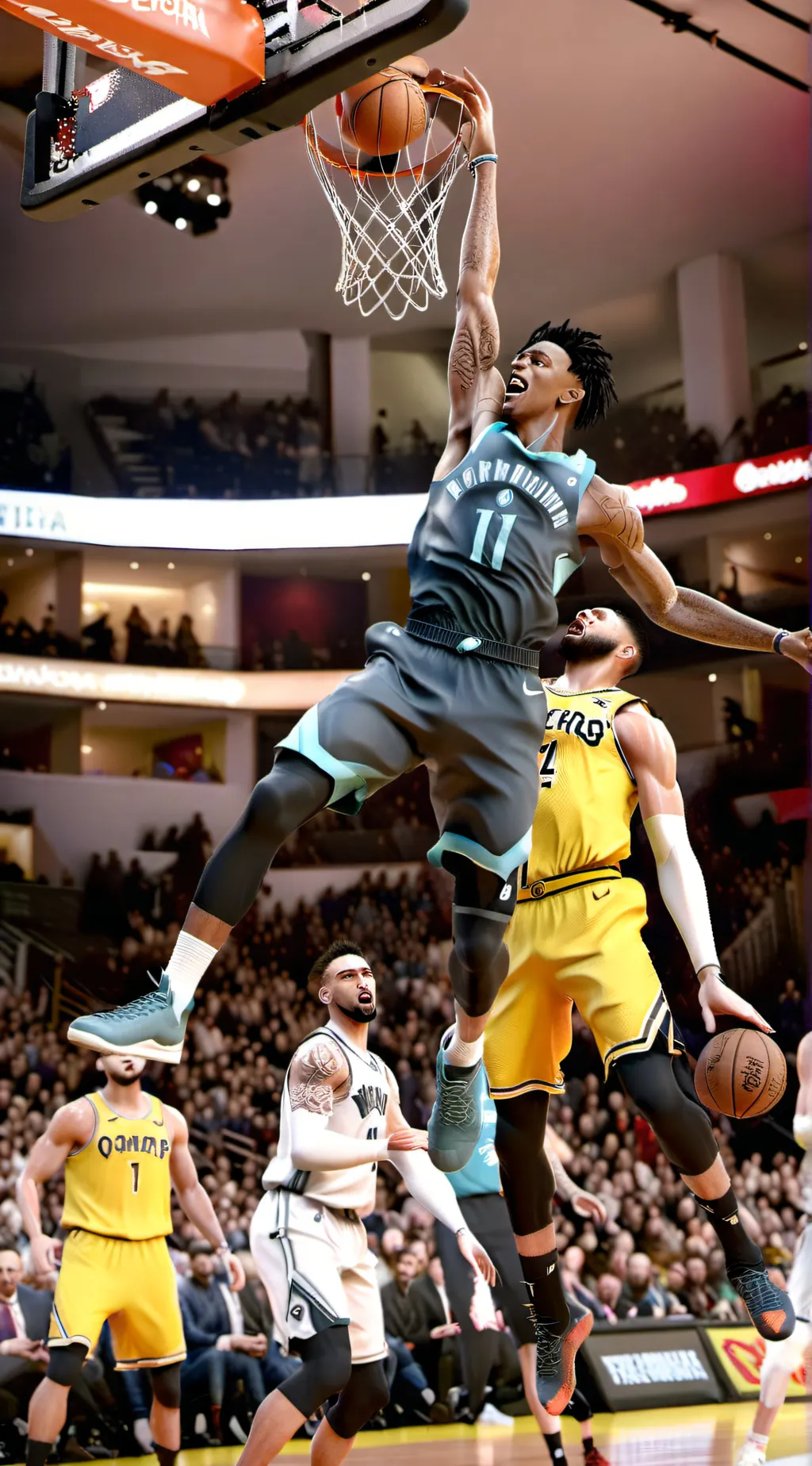 ai character: Ja Morant background