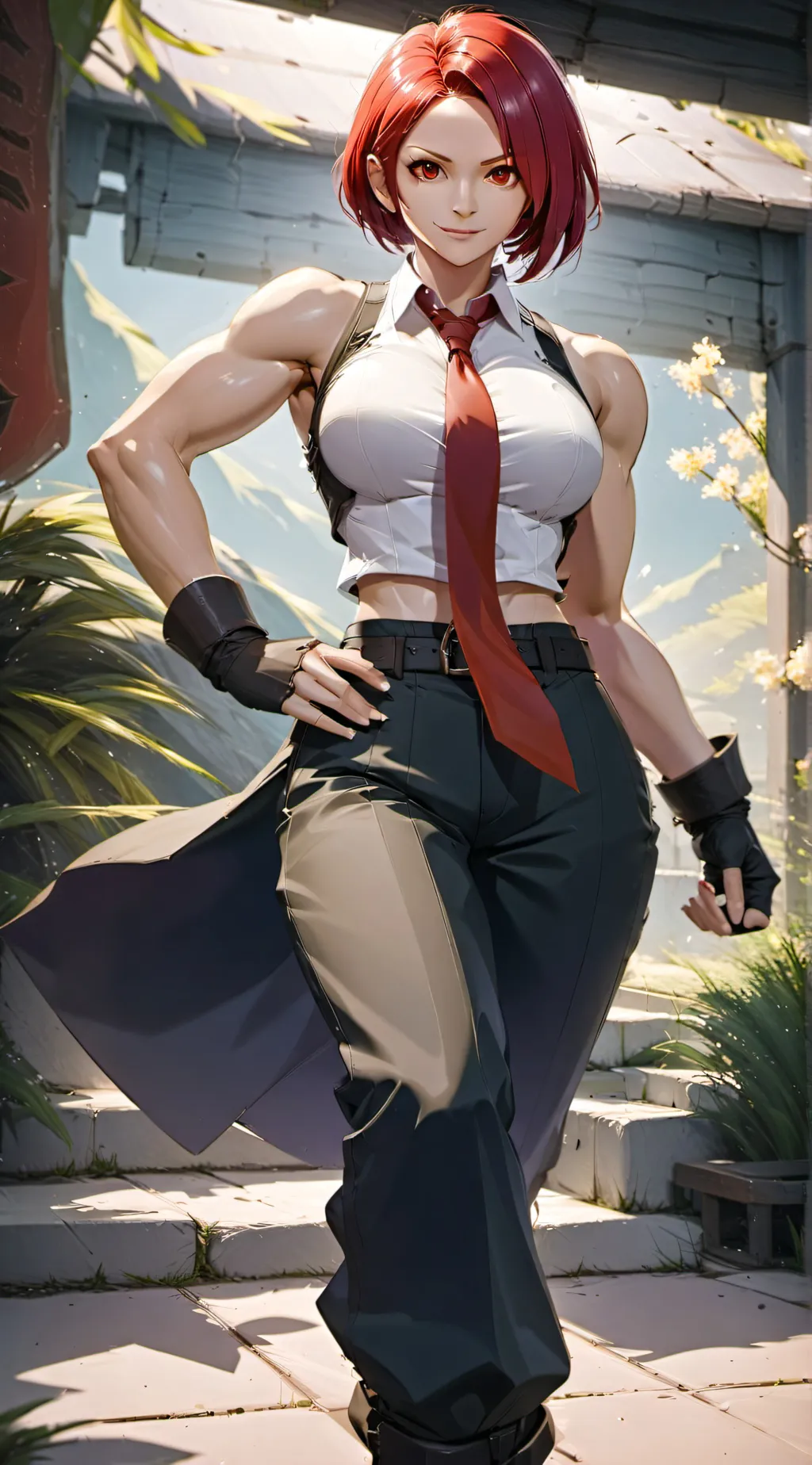 ai character: Vanessa  background