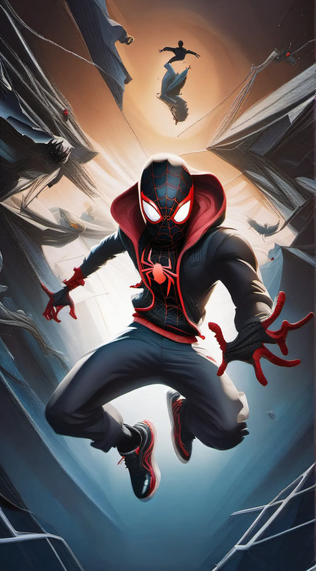 ai character: Miles Morales background