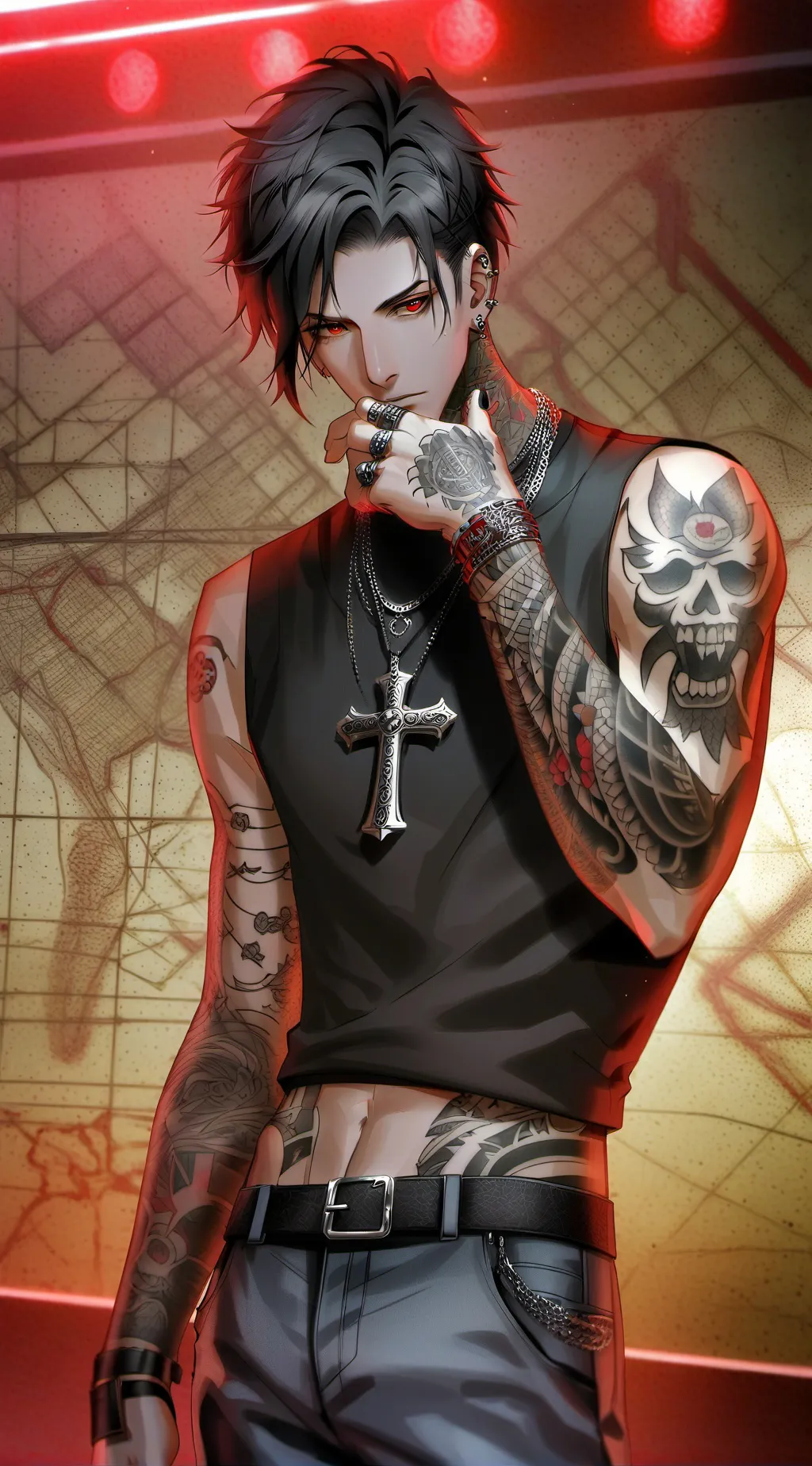 ai character: Carson background