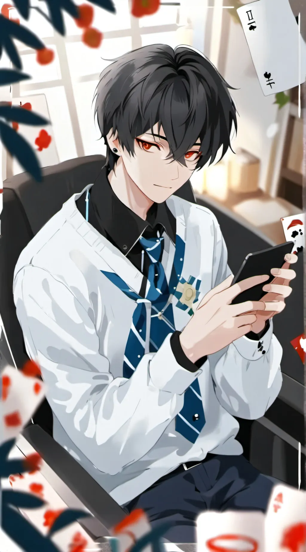 ai character: alex background